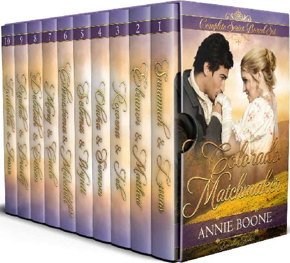 Colorado Matchmaker 0110 Complete Box Set Annie Boone