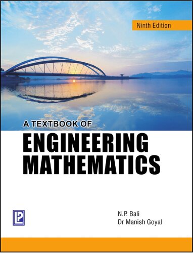 A Textbook Of Engineering Mathematics 9th Edition N P Bali