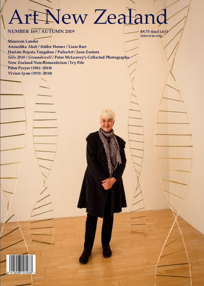 Art New Zealand Autumn 2019 Art New Zealand