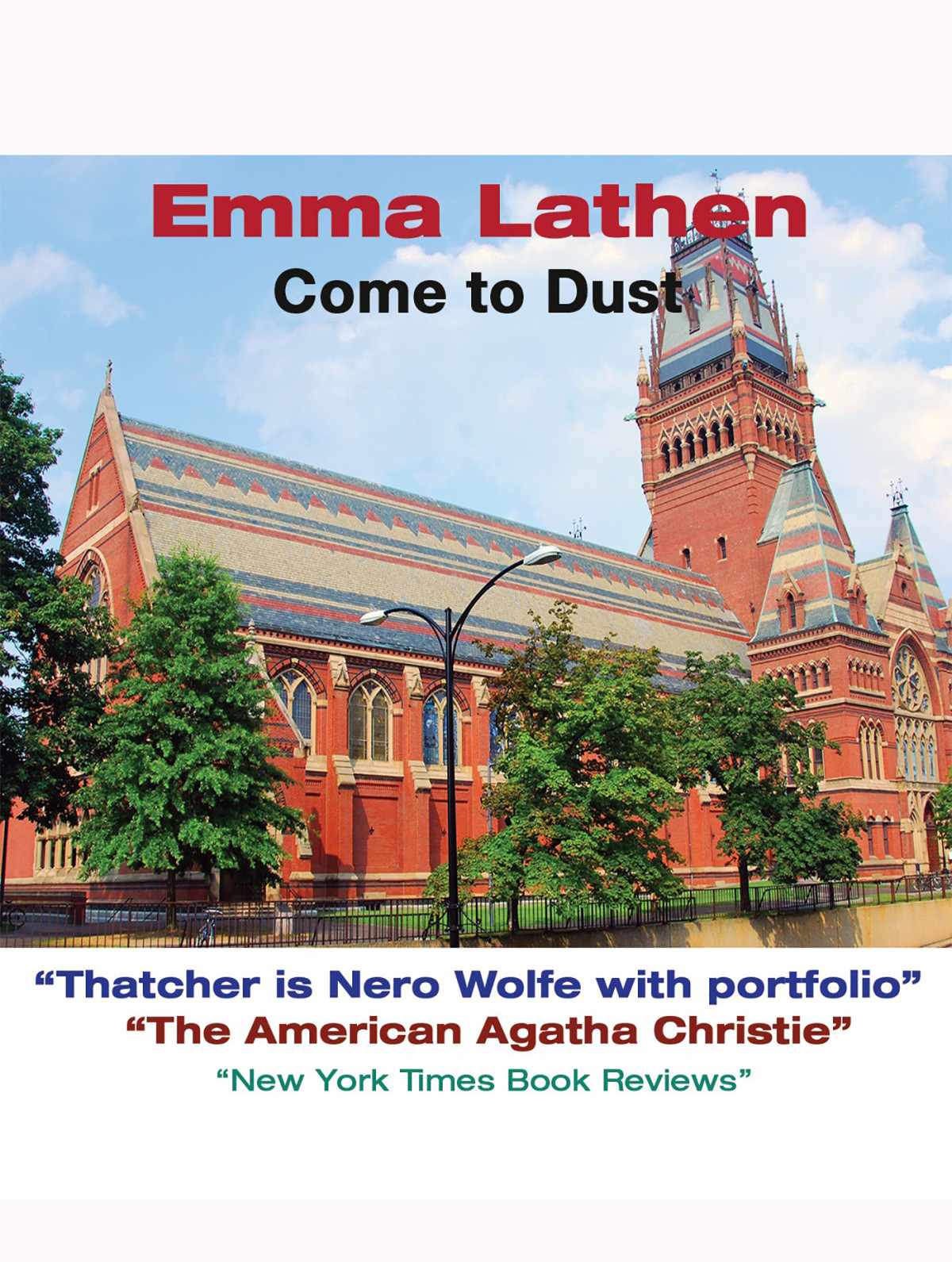 Come To Dust Emma Lathen