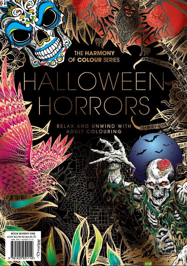 Harmony Of Colour 71 Halloween Horrors 1st Edition Nuclear Media