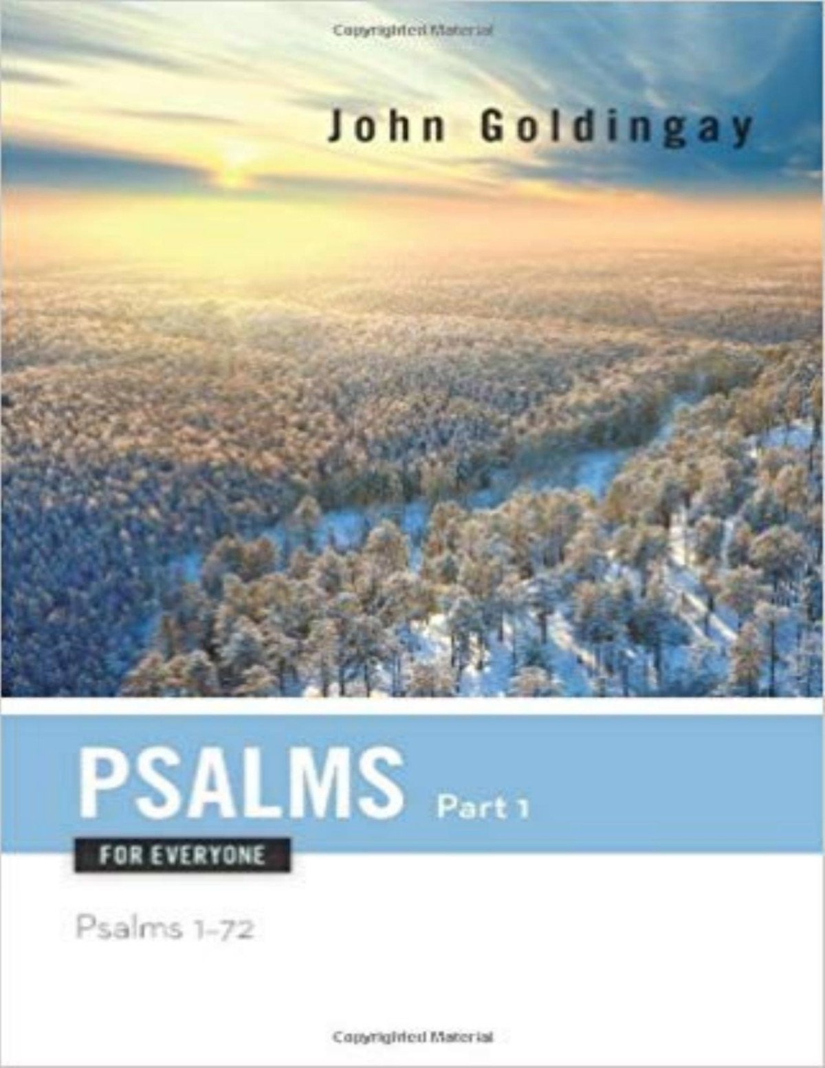 Psalms For Everyone Part 1 Psalms 172 Old Testament For Everyone John Goldingay