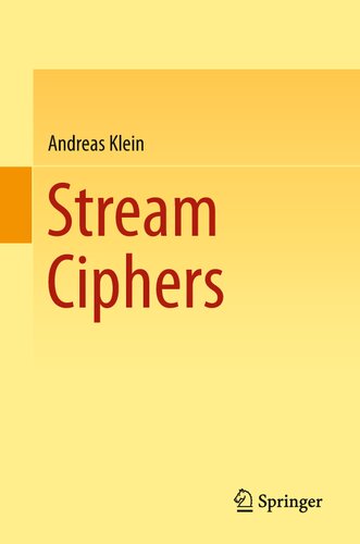 Stream Ciphers Andreas Klein