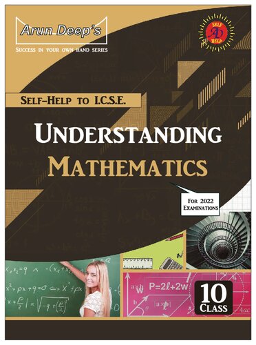 Arun Deeps Selfhelp To Icse Understanding Mathematics 10 For 202425 Examinations Ml Aggarwal I S Chawla J Agarwal Munish Sethi Ravinder Singh