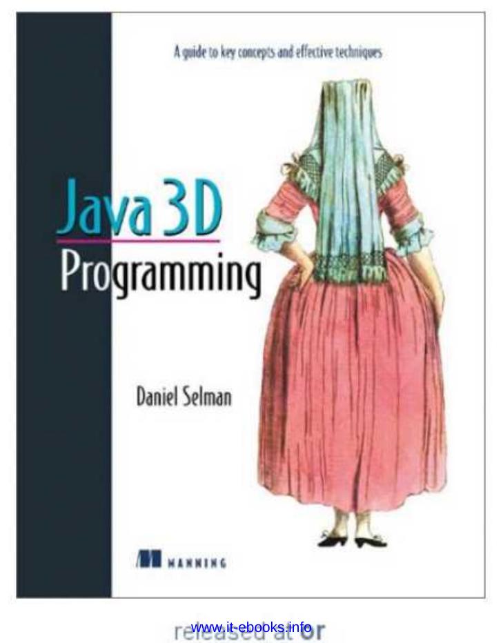 Java 3d Programming Daniel Selman