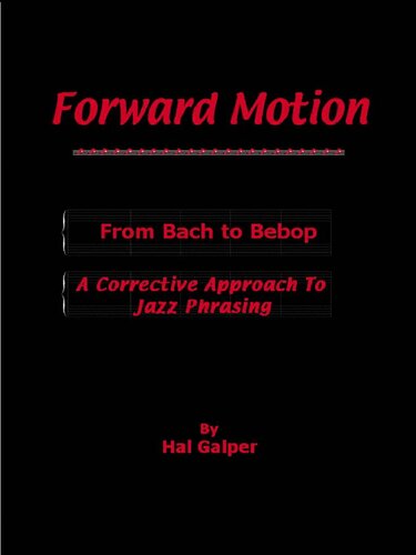 Forward Motion Hal Galper