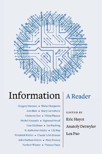 Information A Reader Hayot Eric