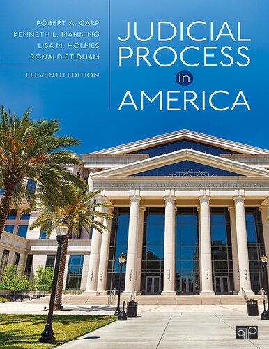 Judicial Process In America 11th Edition Robert A Carp Kenneth L Manning