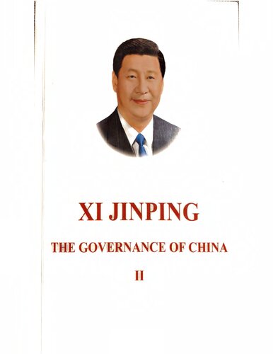 The Governance Of China Ii Xi Jinping