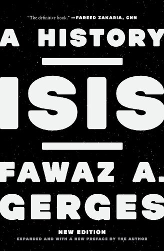 Isis A History 2021 Edition New Gerges Fawaz A