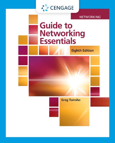 Guide To Networking Essentials Mindtap Course List 8th Edition 8th Edition Tomsho