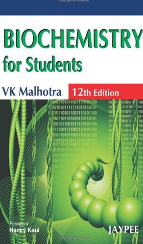 Biochemistry For Students 12th Edition Vk Malhotra