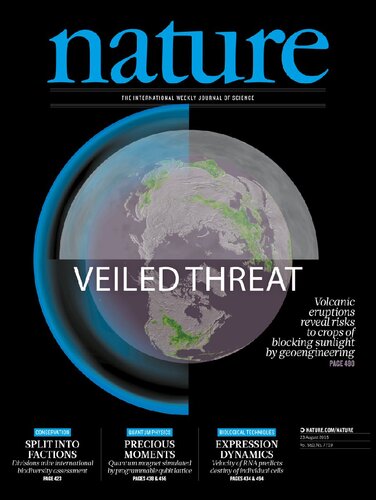 Nature The International Weekly Journal Of Science Vol 560 No 7719 23 August Editor Magdalena Skipper
