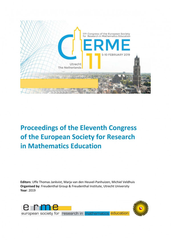 Proceedings Of The Eleventh Congress Of The European Society For Research In Mathematics Education Uffe Thomas Jankvist