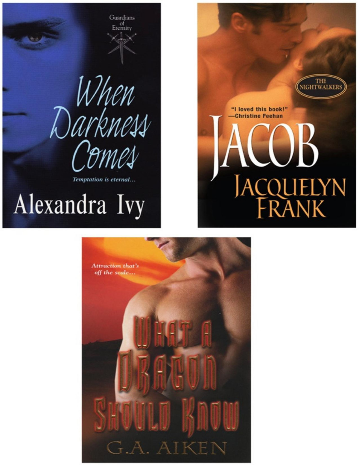 Supernatural Bundle With What A Dragon Should Know When Darkness Comes And Jacob The Nightwalkers Aiken