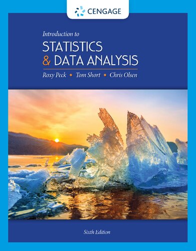 Introduction To Statistics And Data Analysis 6th Edition 6th Edition Peck