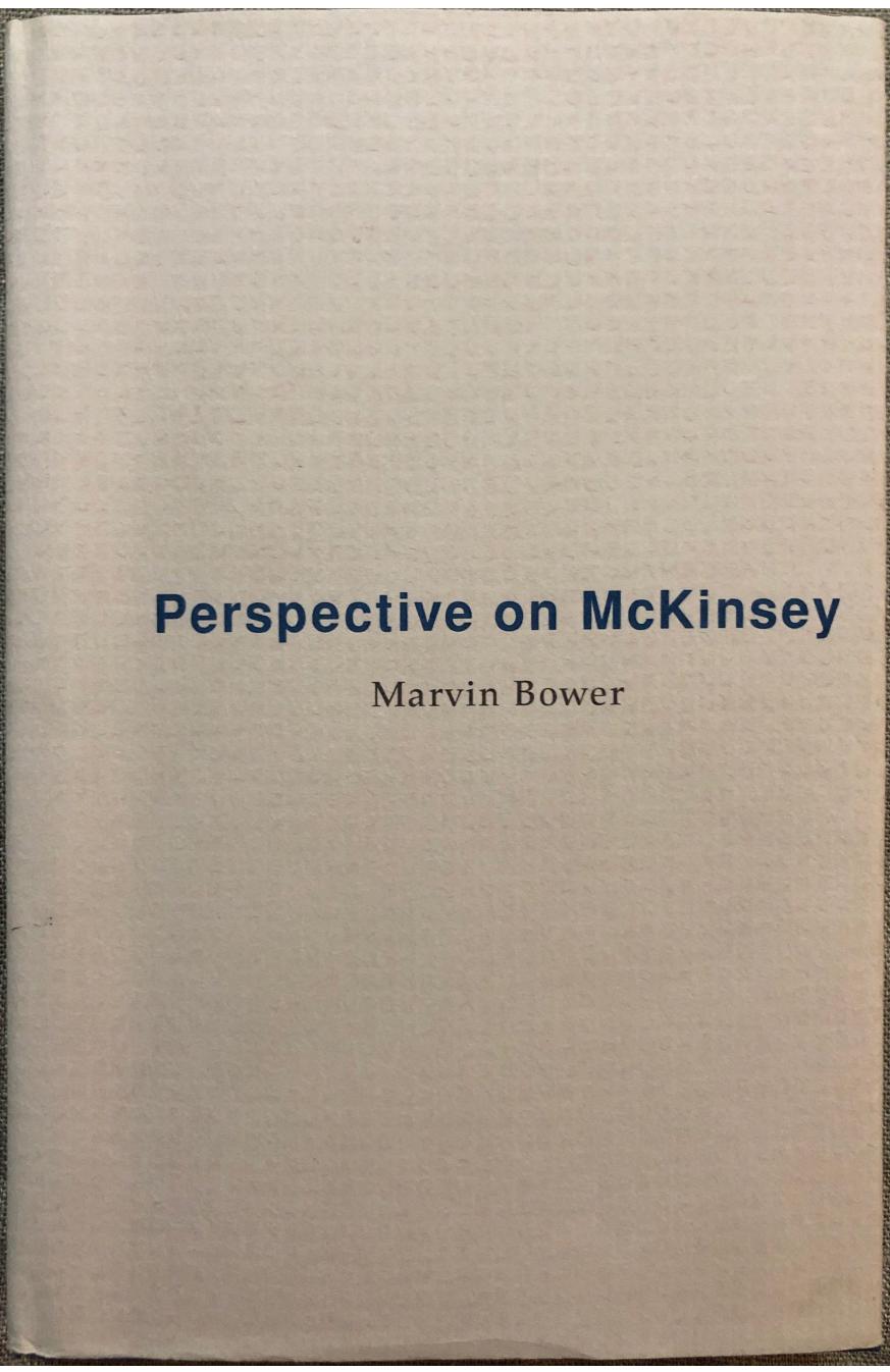 Perspective Mckinsey Marvin Bower