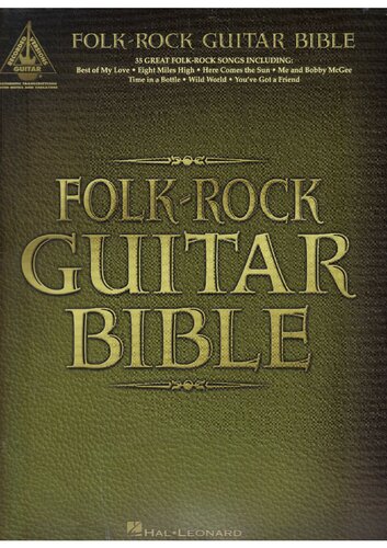 Folkrock Guitar Bible Hal Leonard Corp
