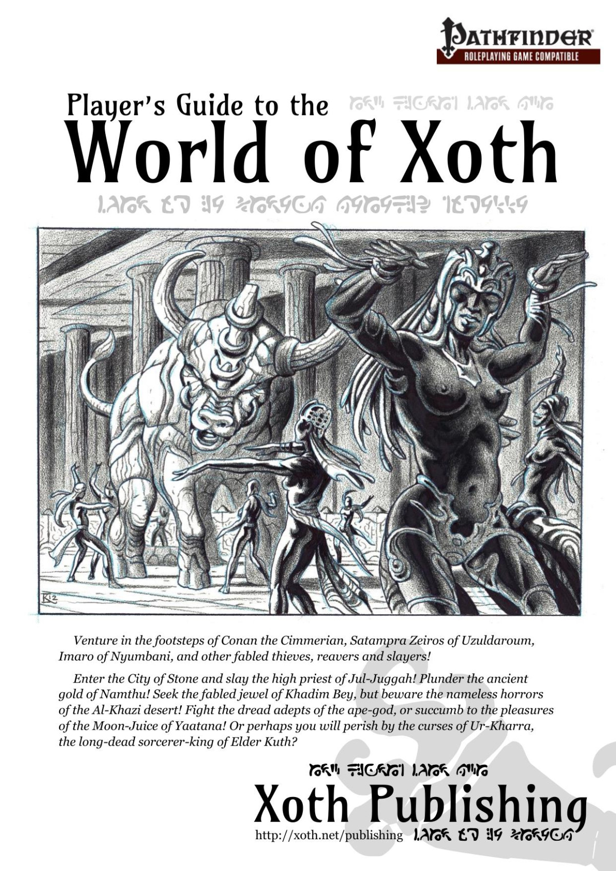 Players Guide To The World Of Xoth Morten Braten