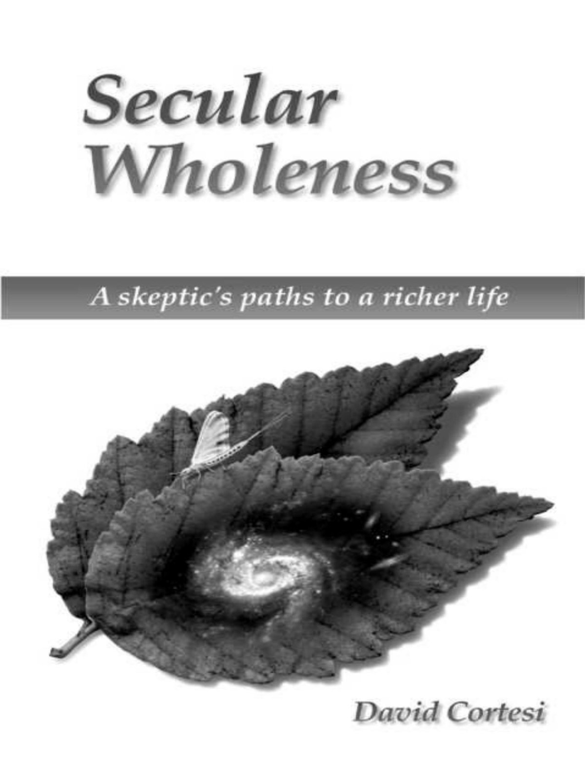 Secular Wholeness A Skeptics Paths To A Richer Life David Cortesi