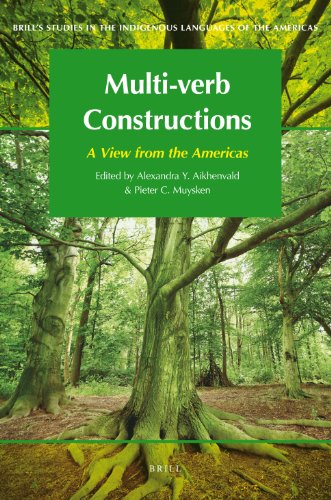 Multiverb Constructions Alexandra Y Aikhenvald Pieter C Muysken Editors