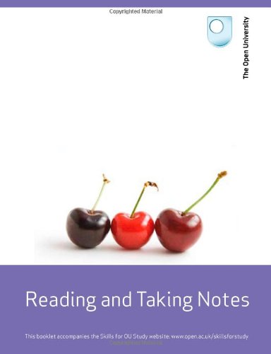 Reading And Taking Notes Open University
