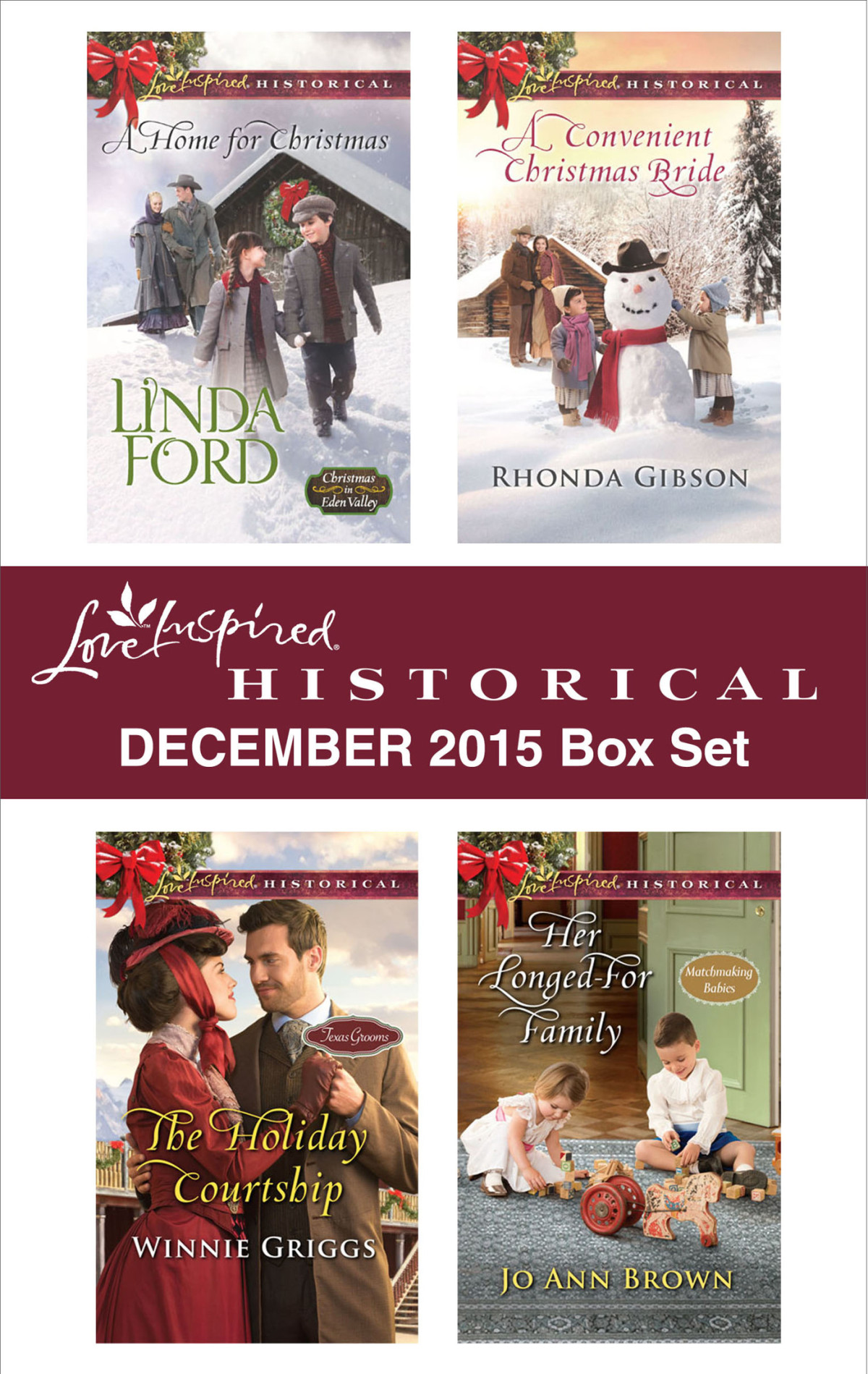 Love Inspired Historical December 2015 Jo Ann Brown Linda Ford Rhonda Gibson Winnie Griggs
