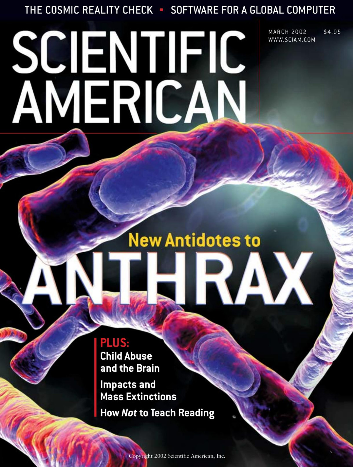 March 2002 New Antidotes To Anthrax 3rd Edition Scientific American