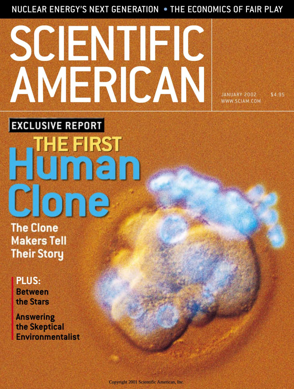200201 The First Human Clone Scientific American