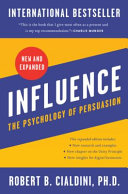 Influence New And Expanded The Psychology Of Persuasion Expanded Ed Cialdini Phd