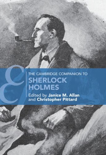 The Cambridge Companion To Sherlock Holmes Janice M Allan Editor
