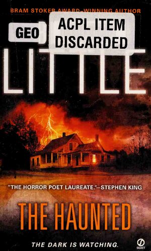 The Haunted 1st Edition Bentley Little