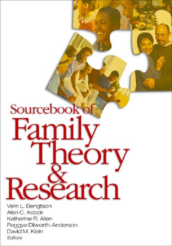 Sourcebook Of Family Theory And Research 1st Edition Vern L Bengston