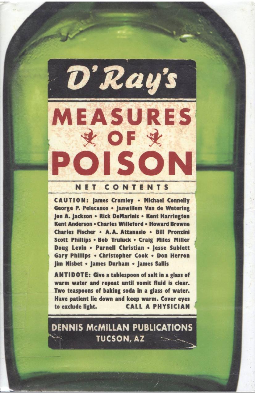 Measures Of Poison First Edition Connelly Michael Pelecanos George P