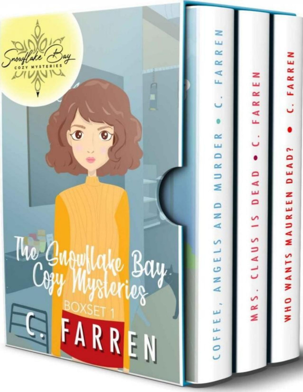 Snowflake Bay Cozy Mysteries Boxset Books 13 C Farren