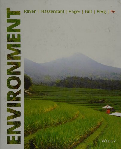 Environment 9th Edition Peter H Raven David M Hassenzahl Mary Catherine Hager