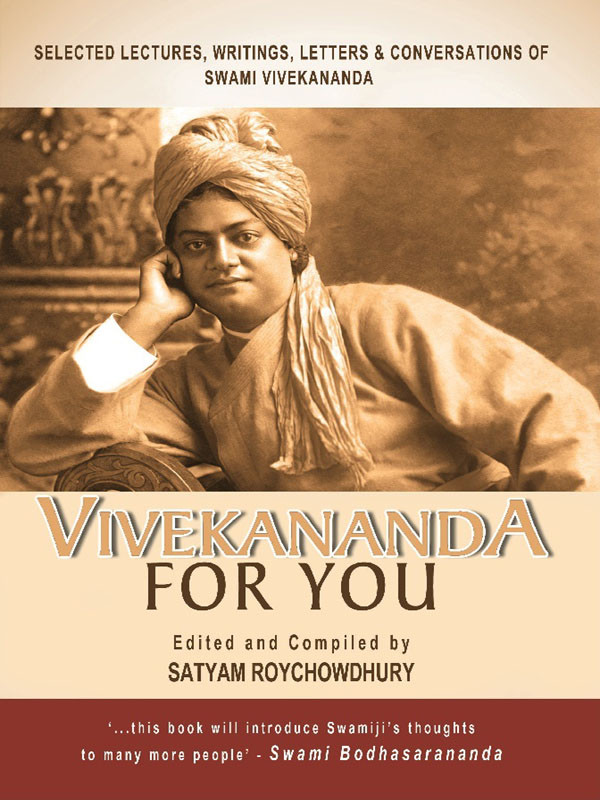 Vivekananda For You Satyam Roy Chowdhury