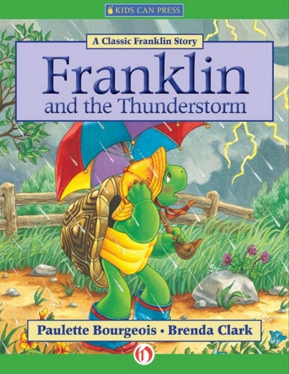 Franklin And The Thunderstorm Paulette Bourgeois