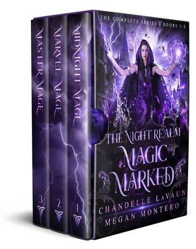 Magic Marked Complete Trilogy The Night Realm 1st Edition Chandelle Lavaun