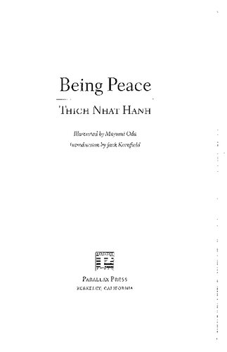 Being Peace Thích Nhất Hạnh