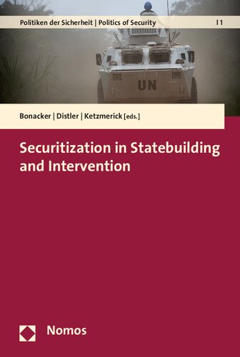 Securitization In Statebuilding And Intervention Thorsten Bonacker Editor