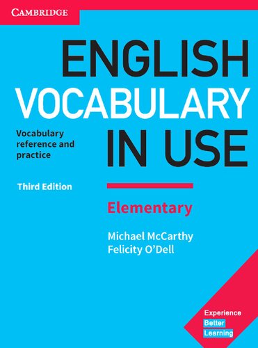 English Vocabulary In Use Elementary Book With Answers 3rd Edition Michael Mccarthy