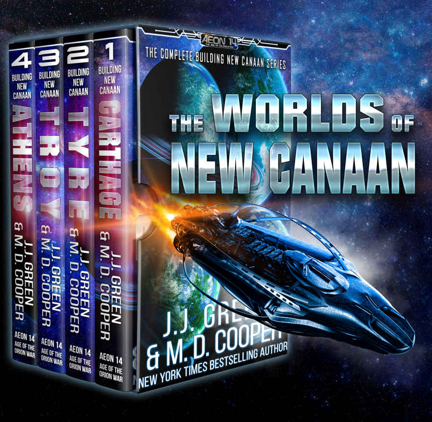 Building New Canaan The Complete Series A Colonization And Exploration Space Adventure M D Cooper Jj Green