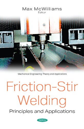 Frictionstir Welding Principles And Applications Mcwilliams