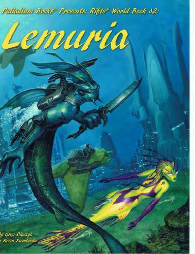 Rifts World Book 32 Lemuria Kevin Siembieda