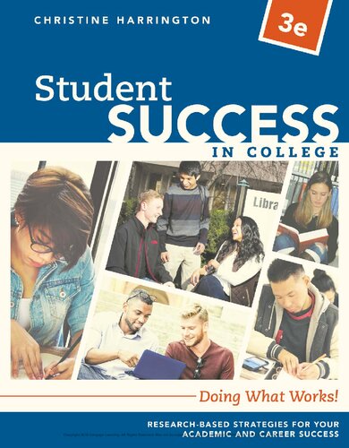 Student Success In College Doing What Works Christine Harrington