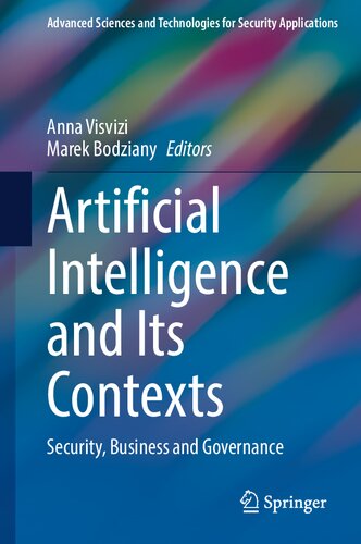 Artificial Intelligence And Its Contexts Anna Visvizi Marek Bodziany
