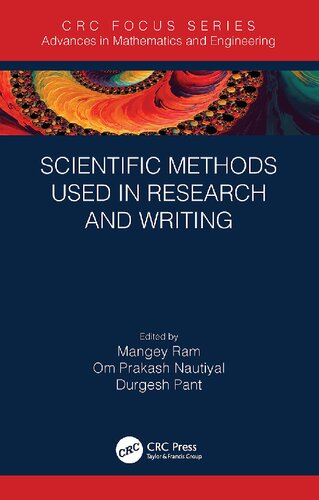 Scientific Methods Used In Research And Writing 1st Edition Mangey Ram