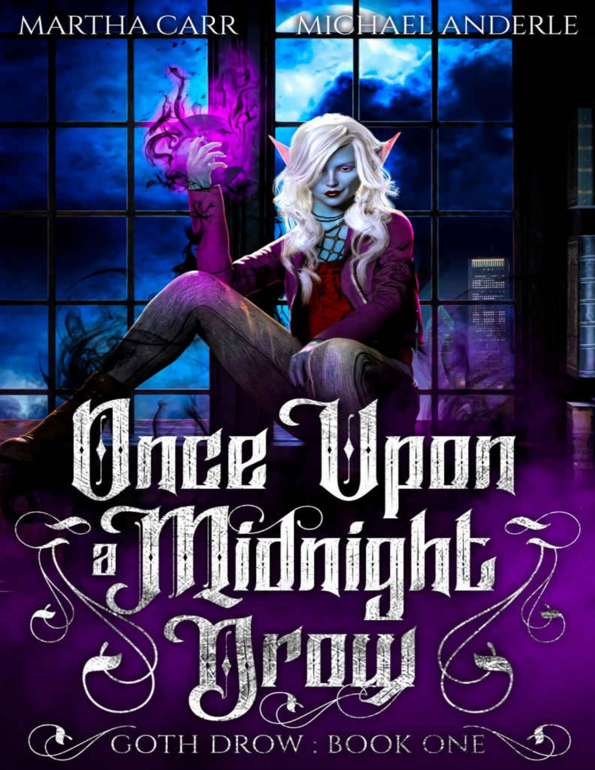 Once Upon A Midnight Drow Goth Drow Book 1 Martha Carr Michael Anderle