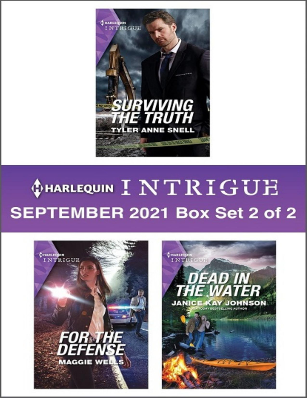 Harlequin Intrigue September 2021 Box Set 2 Of 2 Tyler Anne Snell Maggie Wells Janice Kay Johnson